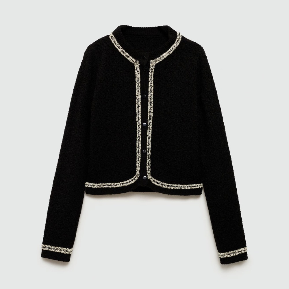 Mango Bicolour Tweed Jacket